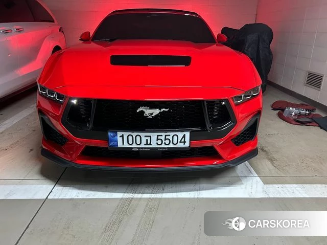 Ford Mustang 7th Generation 2024 Красный из Кореи, фото 3