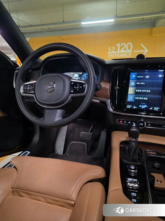 Volvo S90 2019 Серый из Кореи, фото 3