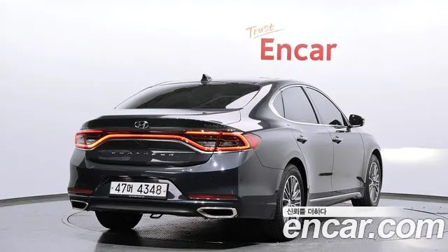Hyundai Grandeur IG Hybrid 2019 Серый из Кореи, фото 3