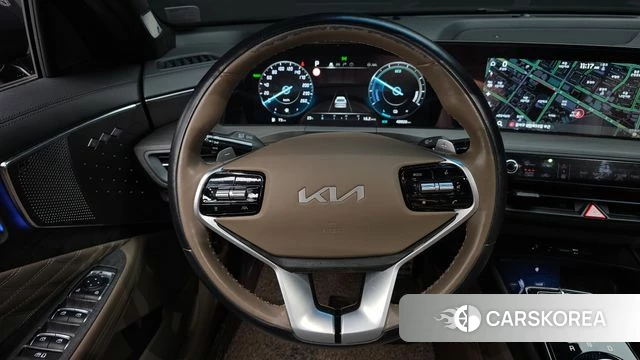 Kia K8 Hybrid 2023 Синий из Кореи, фото 3