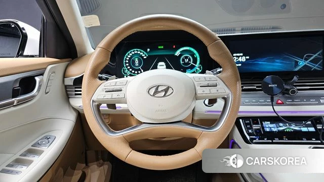 Hyundai The New Grandeur IG Hybrid 2020 Белый из Кореи, фото 3