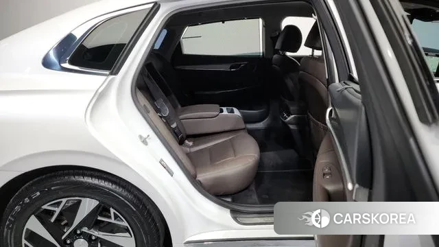 Hyundai The New Grandeur IG Hybrid 2021 Белый из Кореи, фото 3