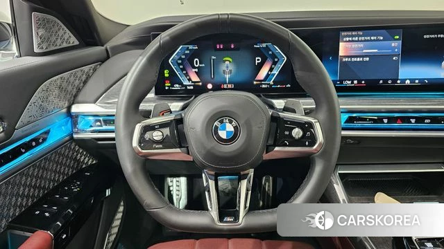 BMW 7 Series (G70) 2024 Серый из Кореи, фото 3