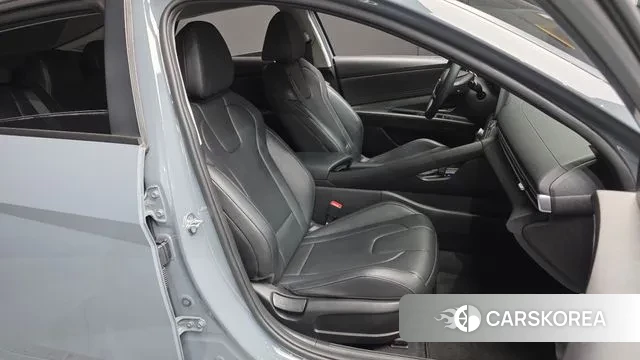 Hyundai Avante Hybrid (CN7) 2021 Серый из Кореи, фото 3