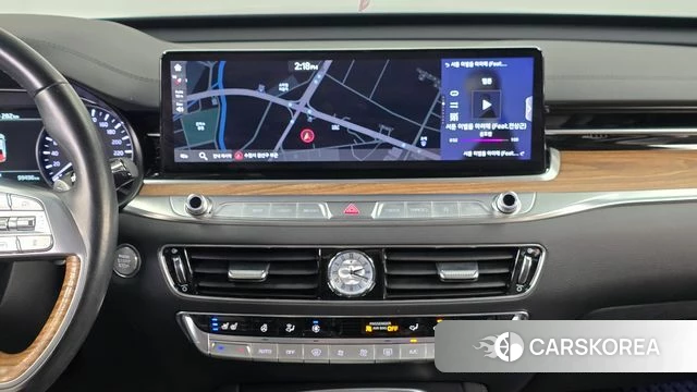 Kia The New K9 2nd generation 2021 Серый из Кореи, фото 3