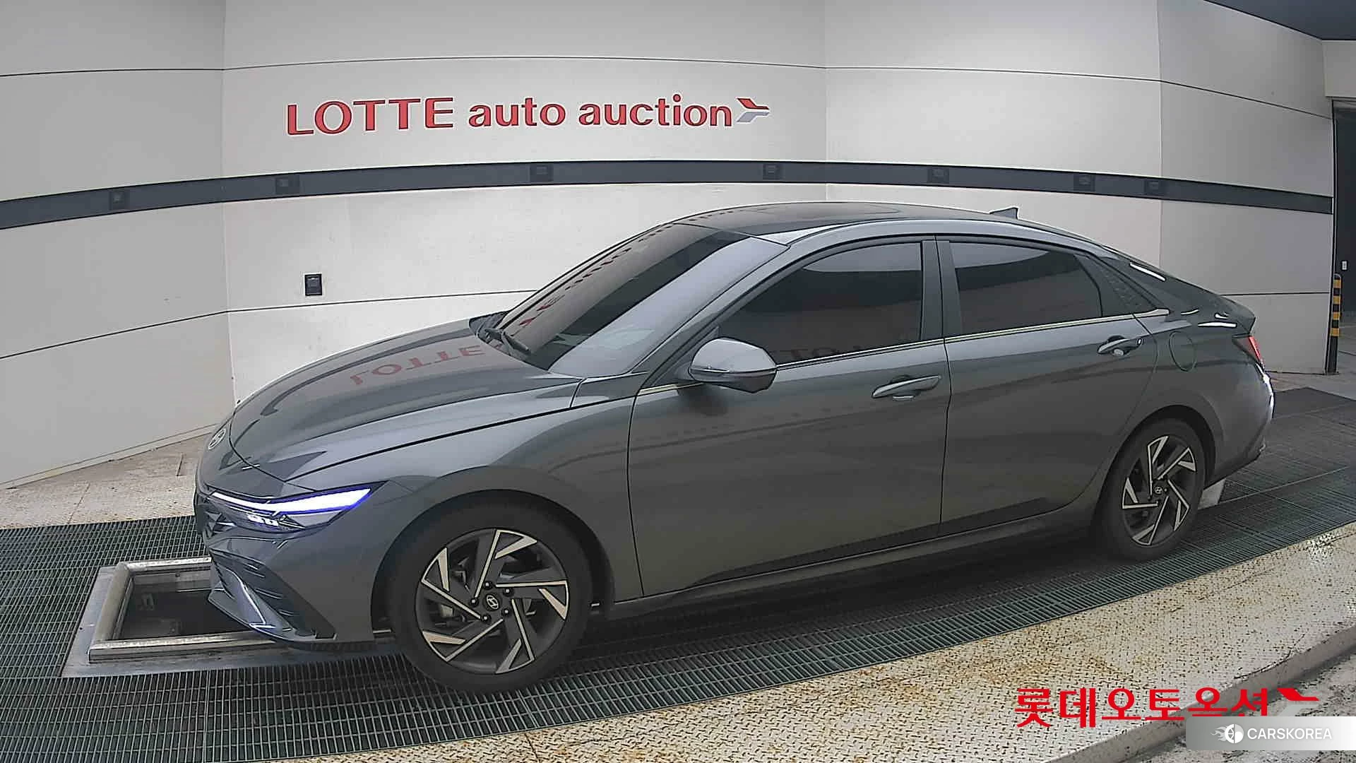 Hyundai Avante 2024 Amazon Grey Metallic из Кореи, фото 3