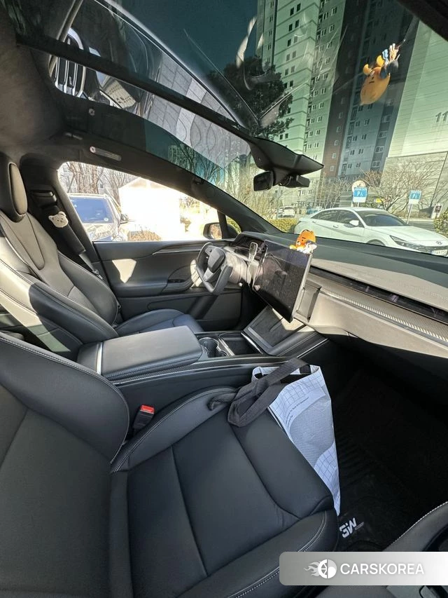 Tesla Model X 2023 Серый из Кореи, фото 3