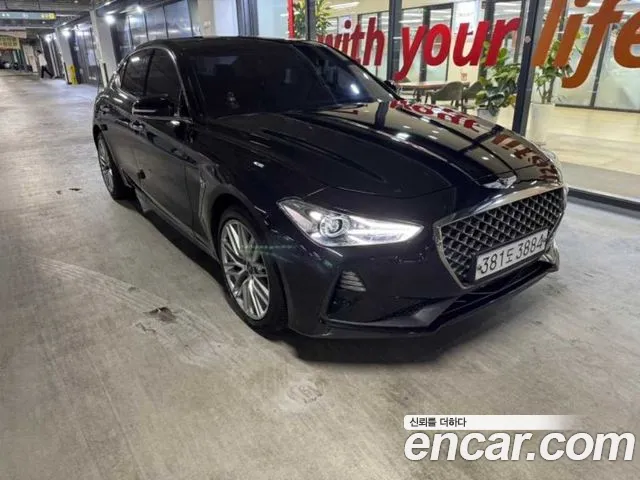 Genesis G70 2019 Черный из Кореи, фото 3