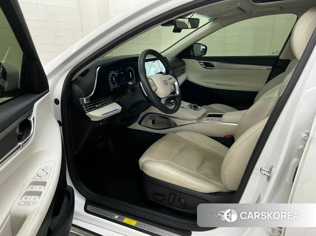 Hyundai The New Grandeur IG Hybrid 2022 Белый из Кореи, фото 3