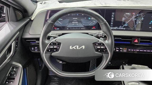 Kia EV6 2022 Черный из Кореи, фото 3