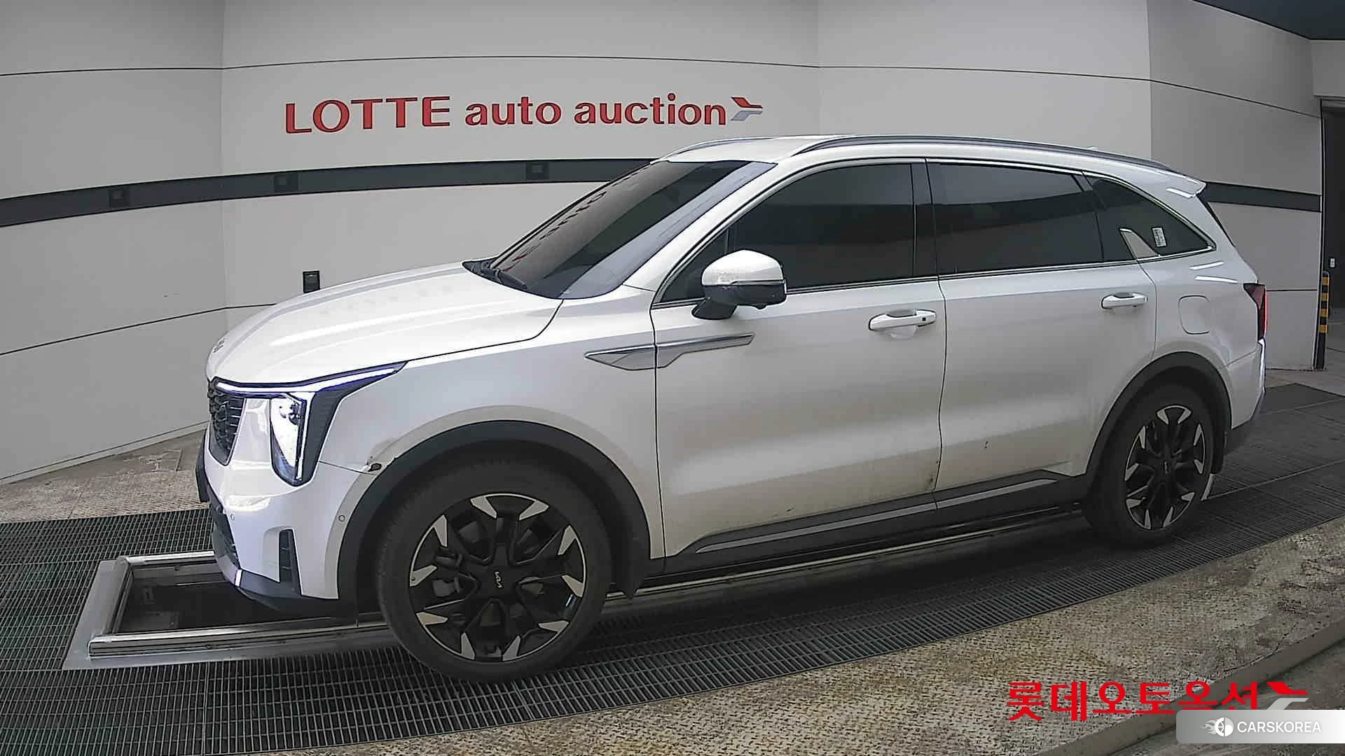 Kia Sorento 2024 Snow White Pearl из Кореи, фото 3