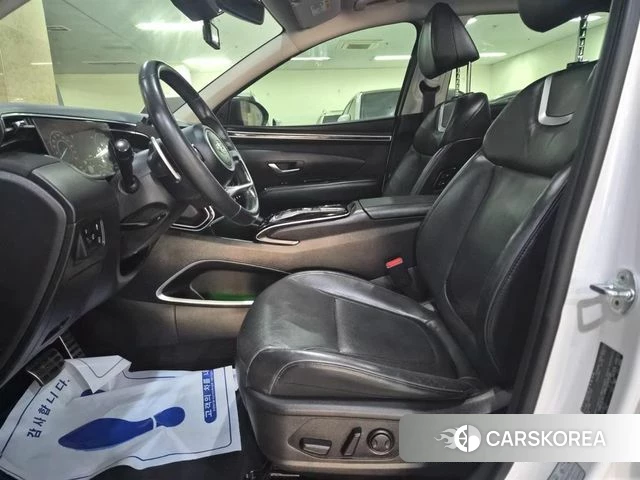 Hyundai Tucson Hybrid (NX4) 2022 Белый из Кореи, фото 3