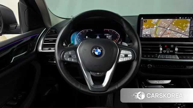 BMW X4 (G02) 2021 Черный из Кореи, фото 3