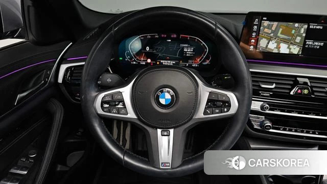 BMW 5 Series (G30) 2022 Серый из Кореи, фото 3