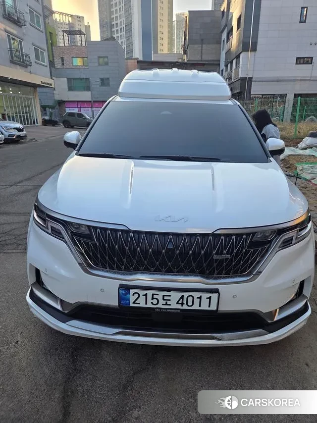 Kia Carnival 4th generation 2023 Белый из Кореи, фото 3