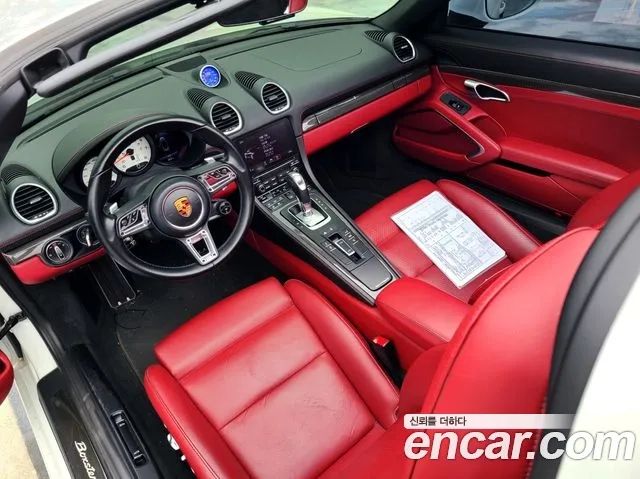 Porsche 718 Boxster id 2860536 из Кореи 3