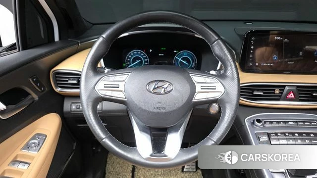 Hyundai The New Santa Fe 2023 Белый из Кореи, фото 3