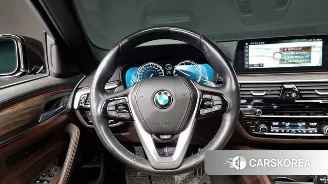 BMW 5 Series (G30) 2018 Синий из Кореи, фото 3