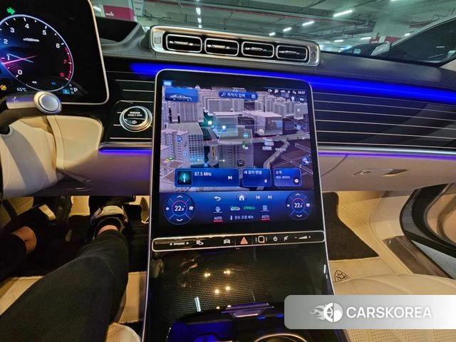 Mercedes-Benz S-Class W223 2024 Черный двухцветный из Кореи, фото 3