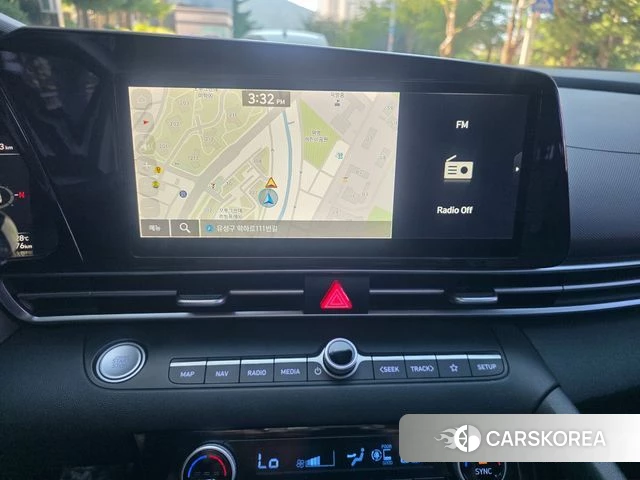 Hyundai Avante (CN7) 2022 Темно-зеленый из Кореи, фото 3