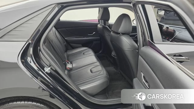 Hyundai Avante Hybrid (CN7) 2021 Черный из Кореи, фото 3