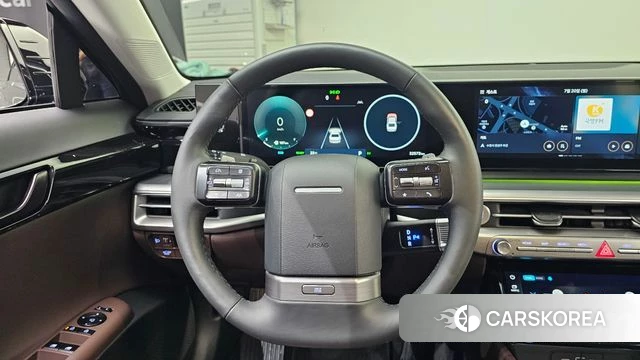 Hyundai Grandeur Hybrid (GN7) 2024 Черный из Кореи, фото 3