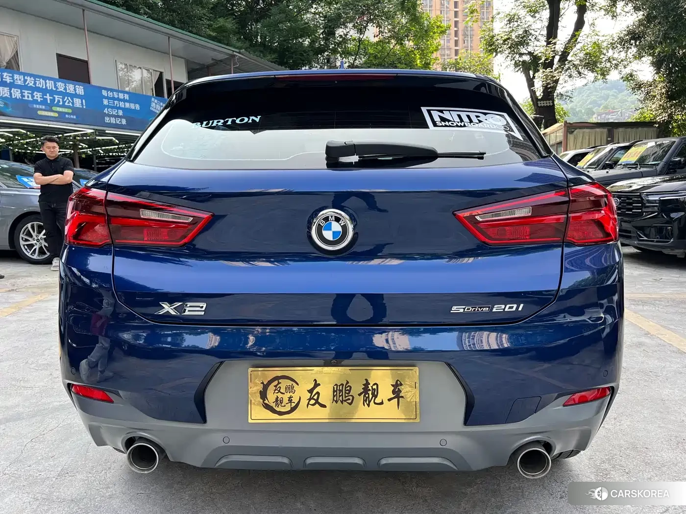 BMW X2 2020 Синий из Китая, фото 3