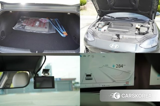 Hyundai Ionic 6 2023 Темно-зеленый из Кореи, фото 3