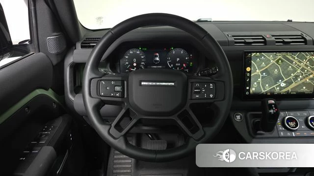 Land Rover Defender (L663) 2023 Зеленый из Кореи, фото 3