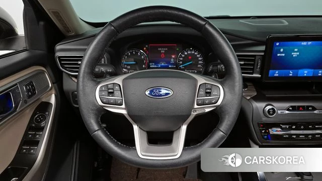Ford Explorer 6th Generation 2020 Белый из Кореи, фото 3