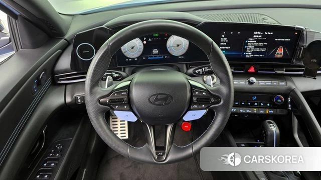 Hyundai The New Avante (CN7) 2023 Небесно-голубой из Кореи, фото 3