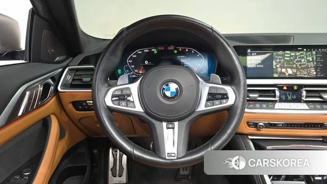 BMW 4 Series (G22) 2021 Синий из Кореи, фото 3