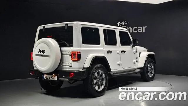 Jeep Wrangler (JL) 2022 Белый из Кореи, фото 3