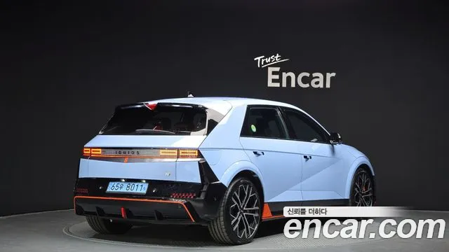 Hyundai Ionic 5 2024 Небесно-голубой из Кореи, фото 3