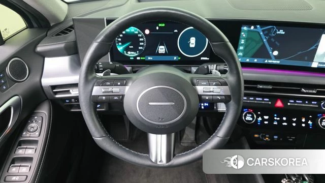 Hyundai Sonata D Edge Hybrid (DN8) 2024 Небесно-голубой из Кореи, фото 3