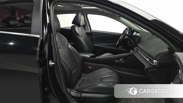 Hyundai Avante Hybrid (CN7) 2021 Черный из Кореи, фото 3