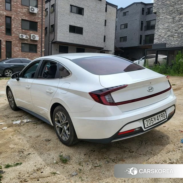 Hyundai Sonata (DN8) 2020 Белый из Кореи, фото 3