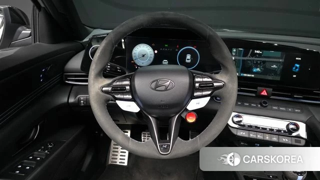 Hyundai The New Avante (CN7) 2023 Серебристо-серый из Кореи, фото 3