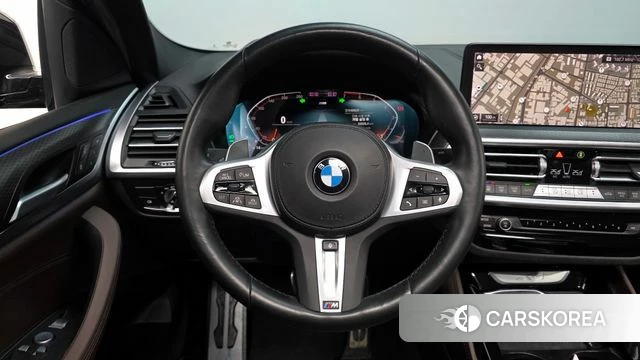 BMW X4 (G02) 2022 Черный из Кореи, фото 3