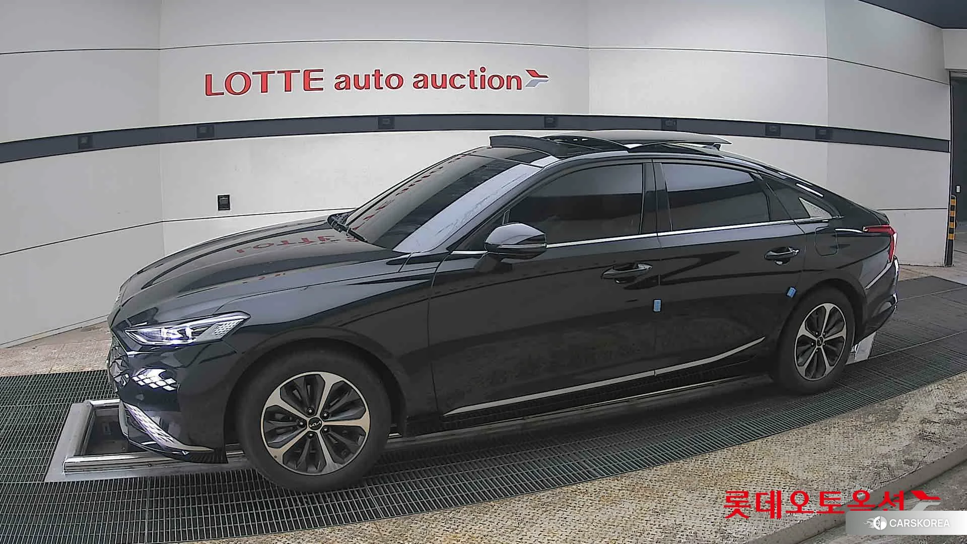 Kia K8 Hybrid 2022 Черный из Кореи, фото 3