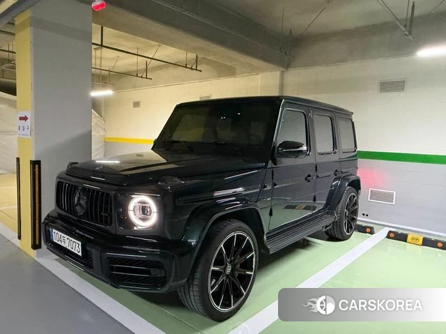 Mercedes-Benz G-Class W463b 2021 Темно-зеленый из Кореи, фото 3