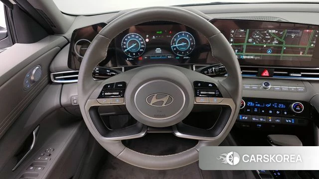 Hyundai The New Avante (CN7) 2023 Белый из Кореи, фото 3