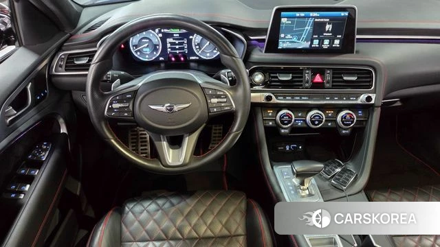 Genesis G70 2019 Черный из Кореи, фото 3