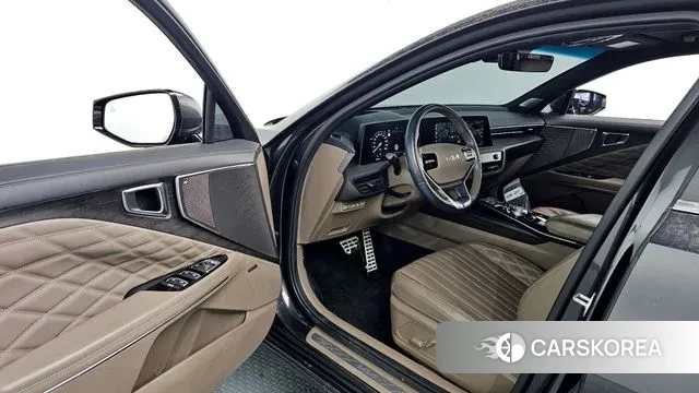 Kia K8 Hybrid 2021 Серый из Кореи, фото 3