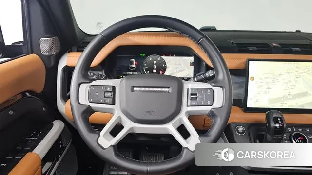 Land Rover Defender (L663) 2024 Черный из Кореи, фото 3