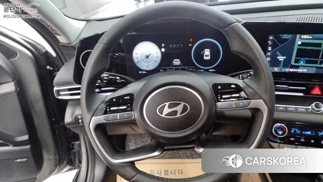 Hyundai The New Avante (CN7) 2024 Серый из Кореи, фото 3