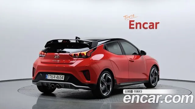 Hyundai Veloster (JS) 2018 Красный из Кореи, фото 3