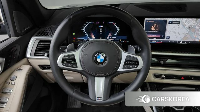 BMW X7 (G07) 2025 Черный из Кореи, фото 3