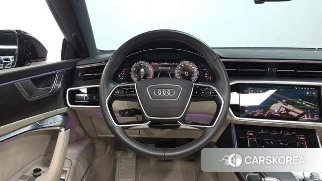 Audi A7 (4K) 2022 Синий из Кореи, фото 3