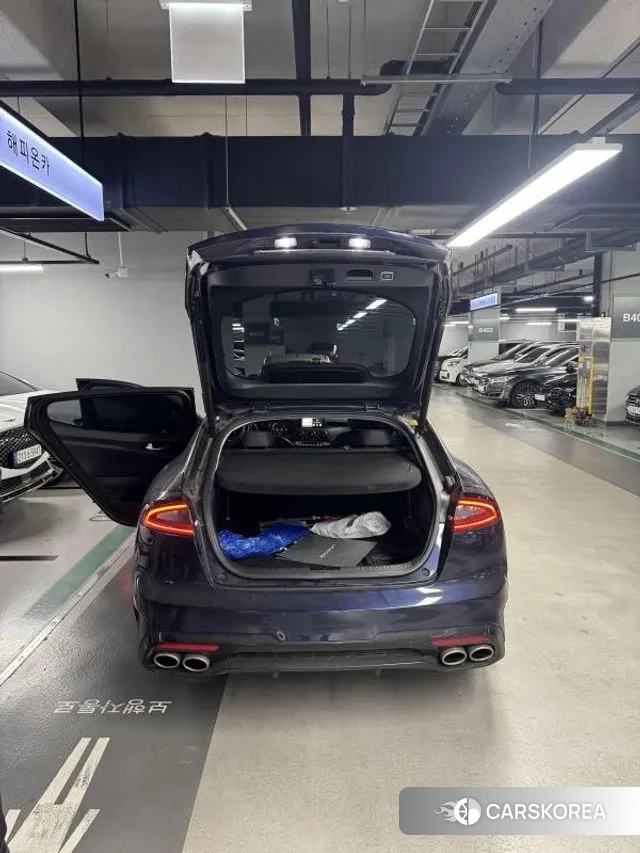 Kia Stinger 2019 Синий из Кореи, фото 3